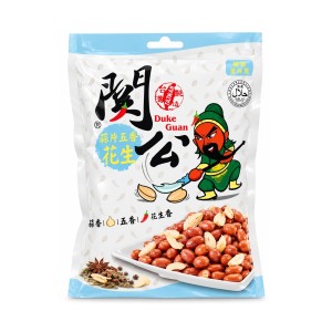 關公 蒜片五香花生 100g