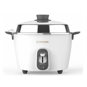 大同 不鏽鋼電鍋(11人份)_顏色款 - 蘋果白色