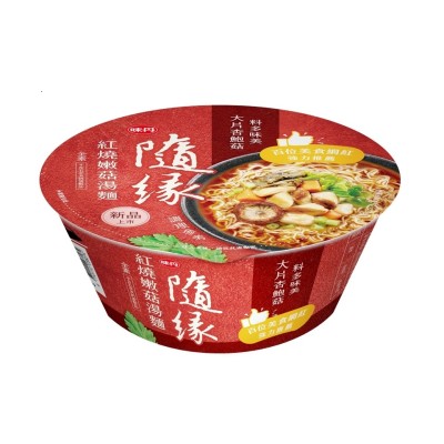 味丹 隨緣紅燒嫩菇湯麵(碗) 96g