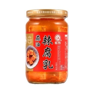 江記 辣麻油腐乳 340g/12