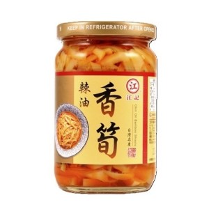 江記 辣油香筍 340g/12