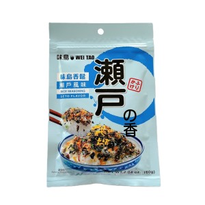 味島 香鬆瀨戶風味(夾鏈袋) 60g/60