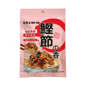 味島 香鬆鰹節香味(夾鏈袋) 60g/60