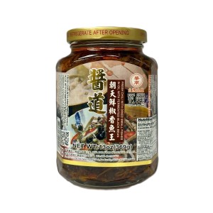 華南 醬道朝天鮮椒香魚王 350g/24