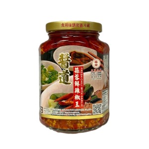 華南 醬道蒜蓉鮮辣椒王 369g/24