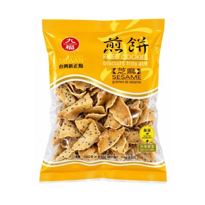 九福 芝麻煎餅 114g
