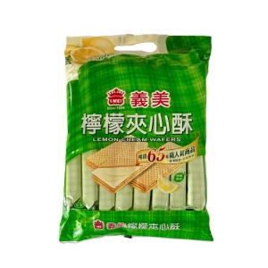 義美 檸檬夾心酥(經濟包) 400g/8