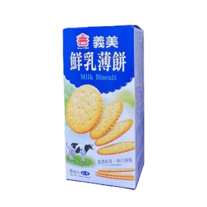 義美 鮮乳薄餅 120g/12