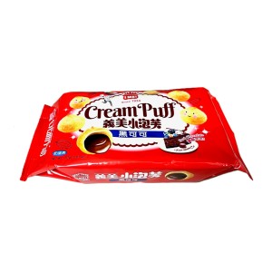 義美 小泡芙 (黑可可) 57g/12