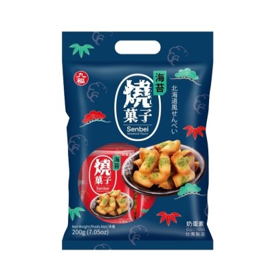 九福 海苔燒菓子 25g*8
