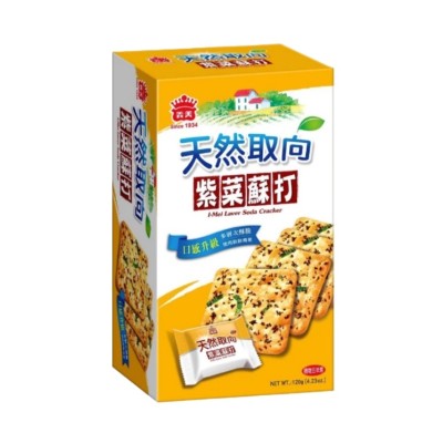 義美 天然取向蘇打紫菜(盒裝) 120g