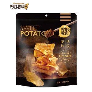 阿甘薯叔 地瓜脆片(蜂蜜味) 80g/12