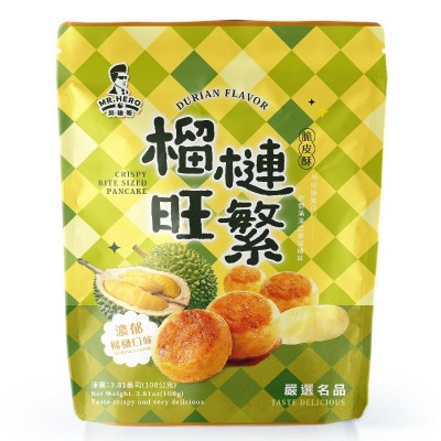 英雄哥 榴槤旺繁 脆皮酥 85g