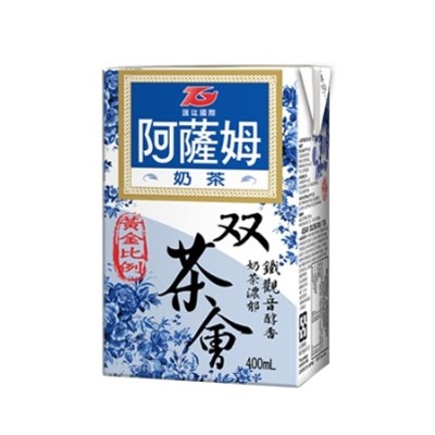 阿薩姆 雙茶會 奶茶 400ml