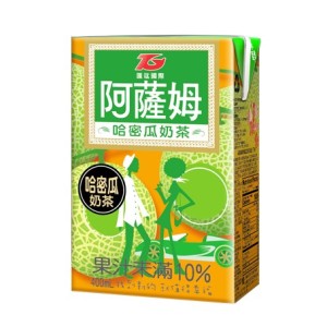阿薩姆 哈密瓜奶茶 400ml/24