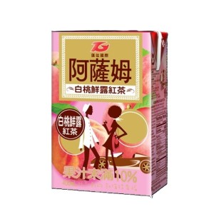 阿薩姆 白桃鮮露紅茶 400ml/24