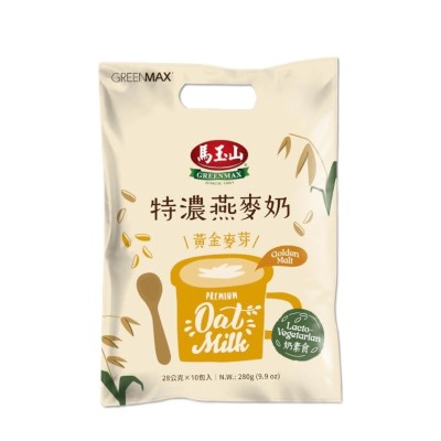 馬玉山 特濃燕麥奶(黃金麥芽) 28g*10