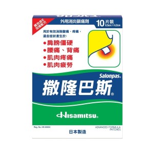 TW 撒隆巴斯10片裝(大片) 10p/300