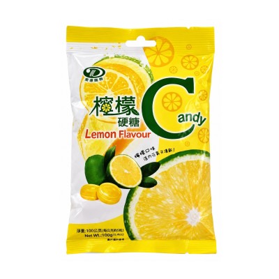 綠得 檸檬 Vitamin C硬糖 100g