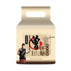PaMi Zeng Noodle (Sesame Oil Sichuan Pepper)(4 bags) 127g*4