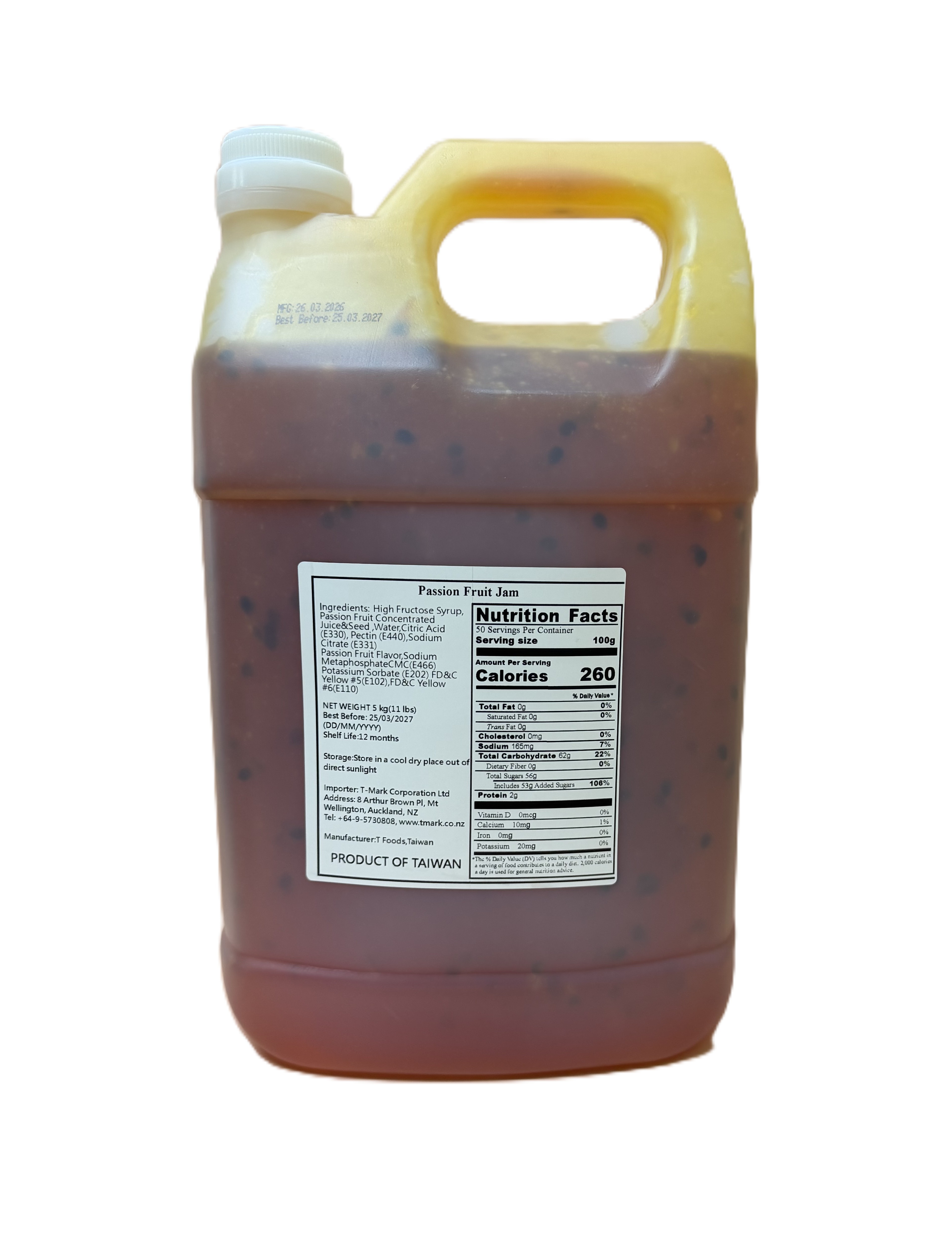 BP 濃縮百香果汁(顆粒) 5kg